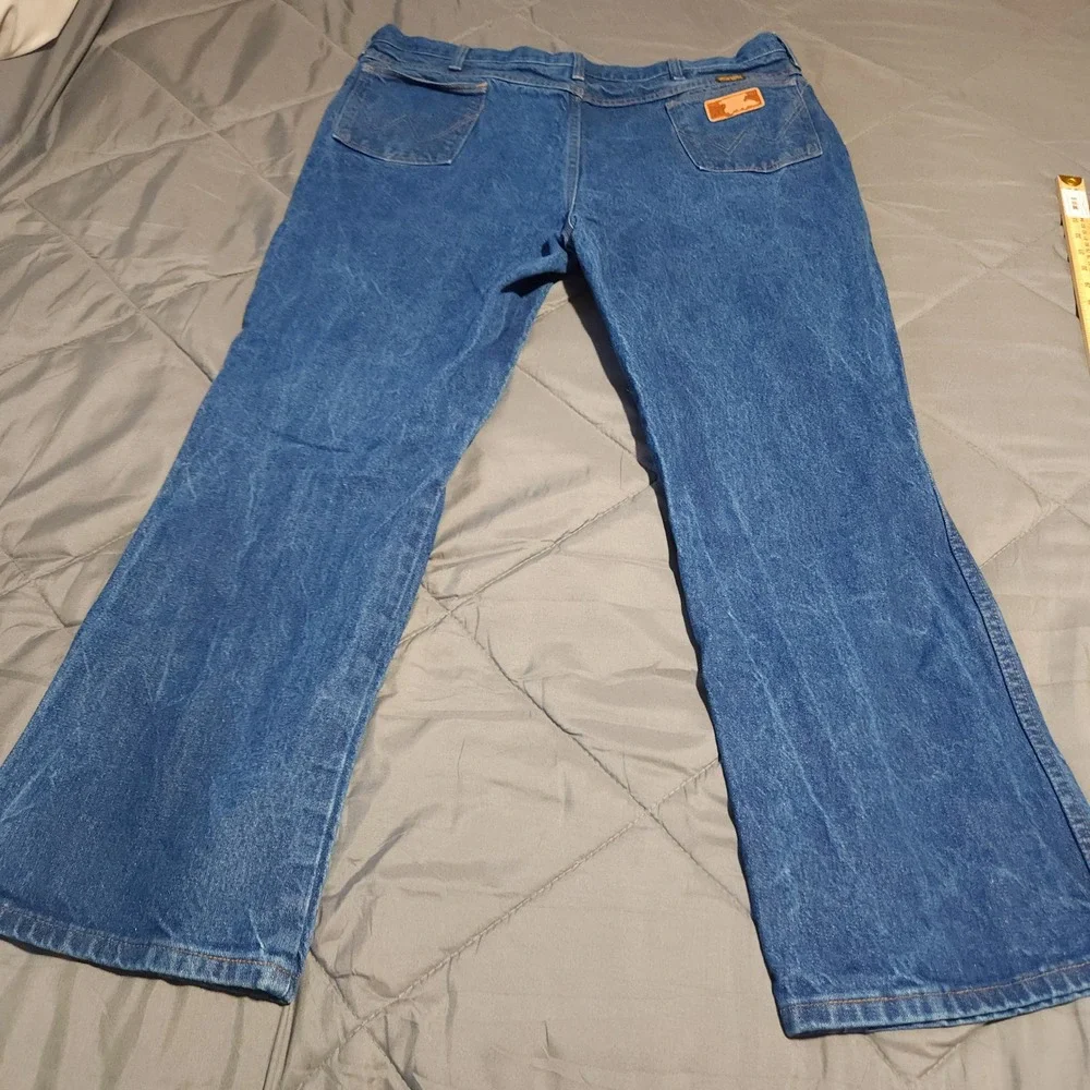 Vintage Wrangler 945NAV Cowboy Cut Jeans 42x30 Actual 40x29.5 USA Bootcut